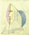 Portrait de jeune fille 1936 Cubist